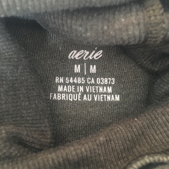 aerie turtleneck sweatshirt oversized - Picture 2 of 3